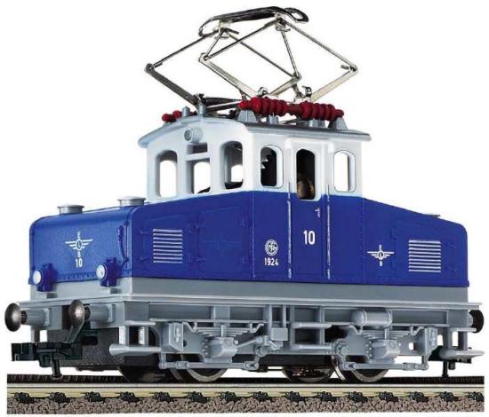 Rack & pinion Electric locomotive for standard tracks and rack & pinion lines<br /><a href='images/pictures/Fleischmann/4306.jpg' target='_blank'>Full size image</a>